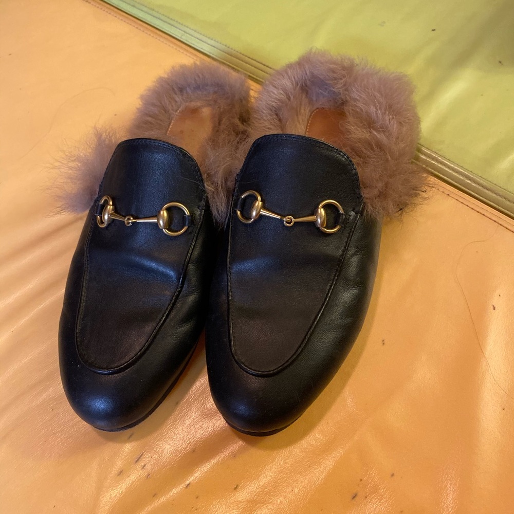 Gucci shoes.